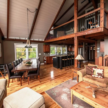 Moose Ridge Lodge Post and Beam