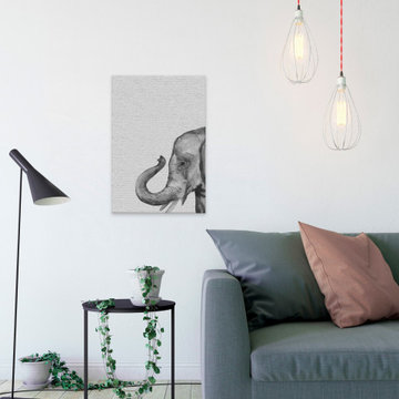 "Gentle Giant II" Painting Print on Wrapped Canvas