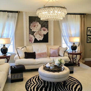 Glam Living Room Redecorate