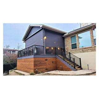 Multi-Level Deck in Leander, TX - Rustic - Deck - Austin - by Archadeck ...