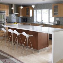 Kitchen Idea light wood floors