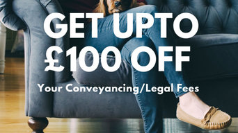 Upto £100 Off Your Legal Fees
