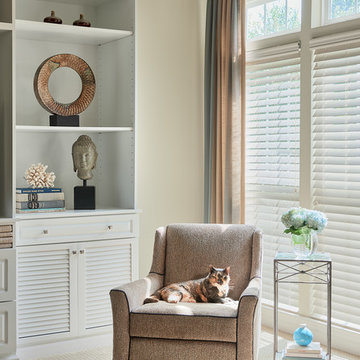 A production built home gets a make over with many custom touches