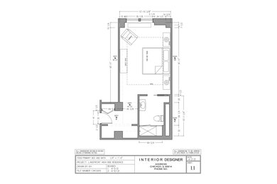 Floor Plan - Primary Bedroom / Bathroom