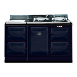 AGA Traditional Electric 4 Oven Cooker, Dark Blue | A4O-E-DBL - Gas Ranges And Electric Ranges
