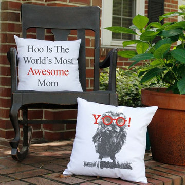 Words and Quote Throw Pillows