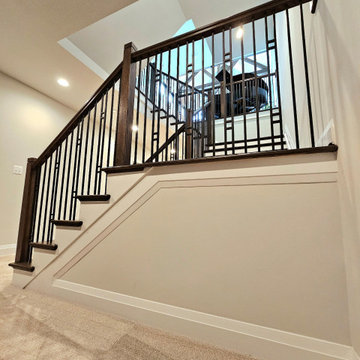 Project #109 | U-Shaped Stairs in Countryside Retreat