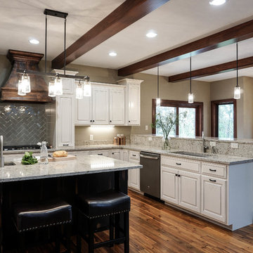 Rustic White Kitchen