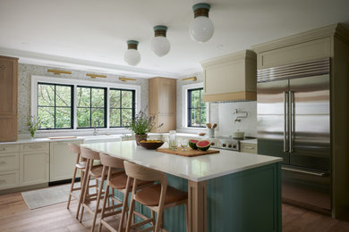 Kitchen - transitional kitchen idea in Boston