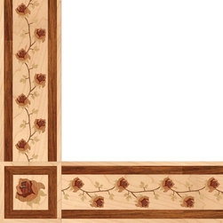 Oshkosh Designs Bellarosa Wood Border - Hardwood Flooring