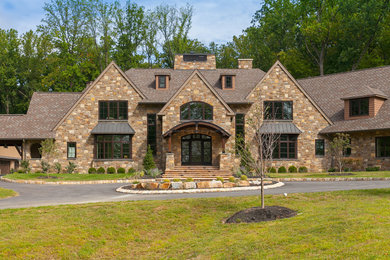 Example of an exterior home design in Philadelphia