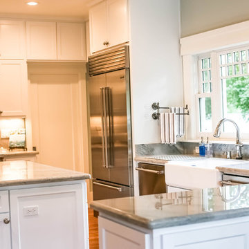 Full Home Custom Cabinets - Kitchen, Living Room, and Laundry Room