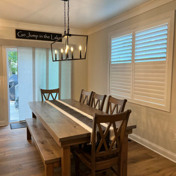 Fontana, WI - Roller shades, sliding panels, shutters & faux wood blinds
