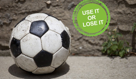 Declutter Now: Lose That Old Sports Equipment