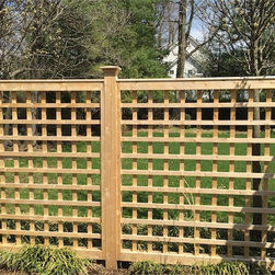 4" Square Cedar Lattice - Products