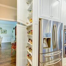 small pull out fridge pantry
