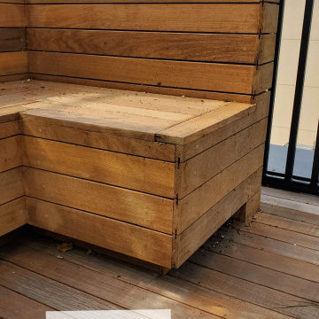 Ipe Roofdeck Condo Common Area Long Island City, NY