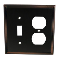 Cosmas - Cosmas Decorative Wall Plates/Outlet Cover, Oil Rubbed Bronze, 65000 Series - Switch Plates And Outlet Covers