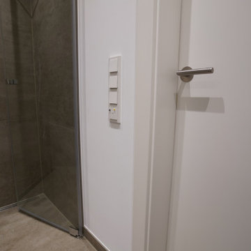 Aus einem Badezimmer wird ein Duschbad in München Perlach