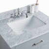 Caru Collection 30" Gray Vanity