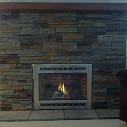 Fireplace Xtrordinair, Collinswood Design, Cultured Stone - Stone Fireplace Projects - Indoor Fireplaces