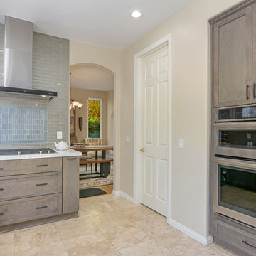 Encinitas Kitchen Remodel With Full Height Backsplash