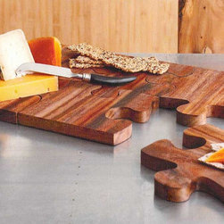 Roost Puzzle Serving Board **Next Day Shipping - SKU: W278 - Cutting Boards