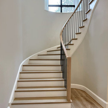 Project #150 | Contemporary White Oak Curve