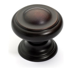 Dynasty Hardware - Cabinet Knob Aged Oil Rubbed Bronze - Cabinet And Drawer Knobs