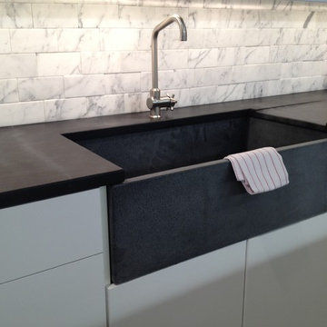Soapstone Kitchen Sink and Countertop Chelsea