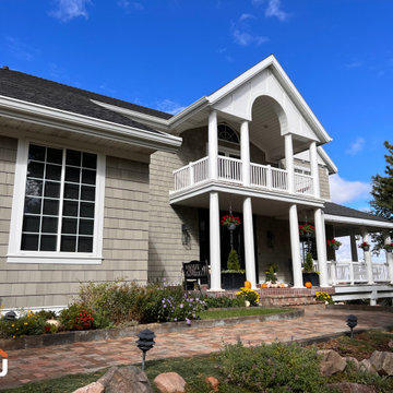 Traditional House - Intellectual Gray NuCedar Shingle Siding
