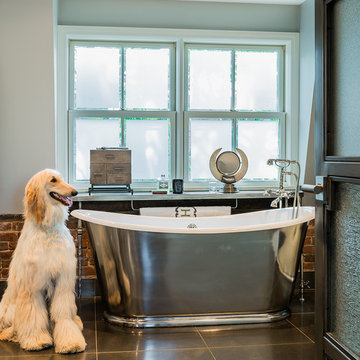 Industrial Master Bath
