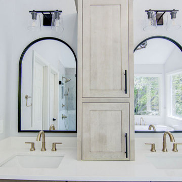 Classic & Clean Primary Bath Remodel Overland Park, KS