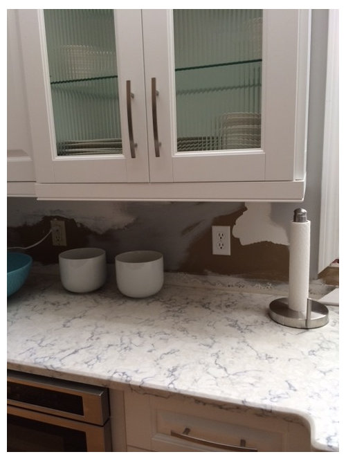 Glass edge looks green