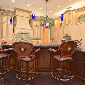 Modern Old World Kitchen ReDo - Sarasota Real Estate Photographer Rick Ambrose