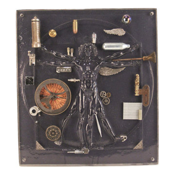 Vitruvian Man by Leonardo da Vinci - Wall Art & Decor - Statues & Figures