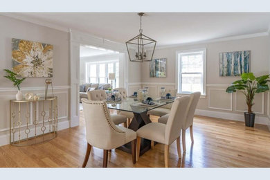 Design ideas for a dining room in Boston.