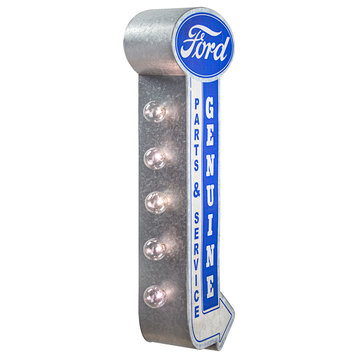 Licensed Ford Genuine Parts and Service LED Sign