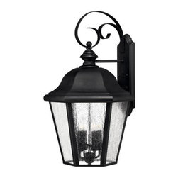Hinkley Lighting - Hinkley Lighting 1675BK-Led Outdoor Sconce Lighting Edgewater - Wall Sconces
