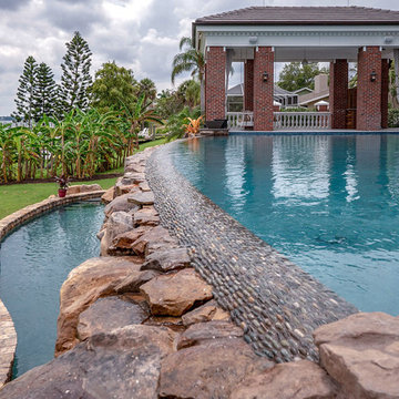 Bradenton, Florida biggest infinity pool to date