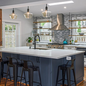 Warmly Inviting - Bright kitchen with skylights