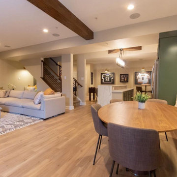 Urban Escape - Modern Open-Concept Sports Den