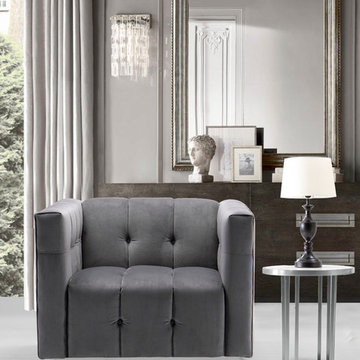 Chic Home Primavera Club Chair, Gray
