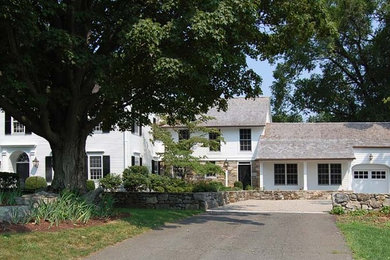 Traditional exterior home idea in New York