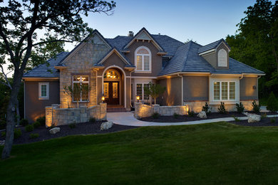 Example of a classic exterior home design in Atlanta