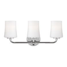Feiss 3-Light Vanity, Chrome