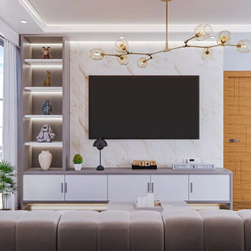 Modern TV Cabinet Design for Living Room