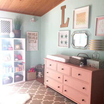 Gallery Wall & Painted Dresser