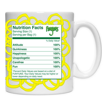 Funyuns Nutrition Mug