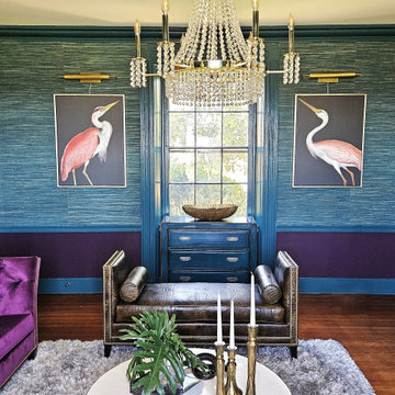 Tropical, Victorian, Gothic, Living Room- Waterford, VA